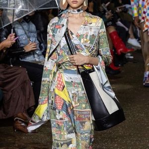 Lanvin SS20 Runway Shirt Dress